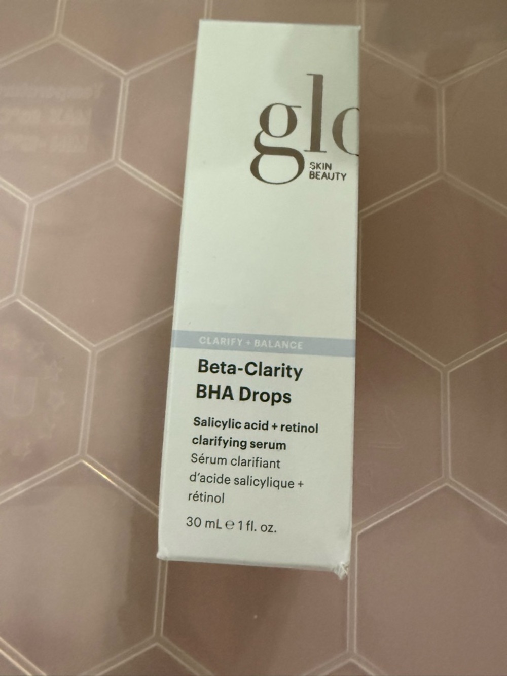 Glo Skin Beauty Clarifying Serum Box - White